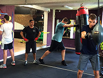 Istvan training students at Hiscoes Gym, Surry Hills